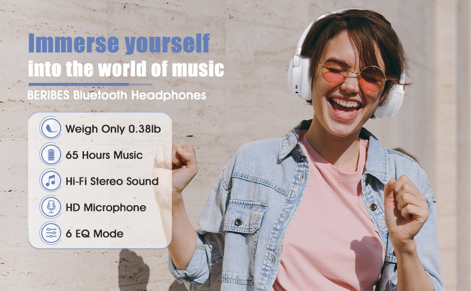BERIBES 202A Bluetooth Headphones: Versatile Audio On A Budget