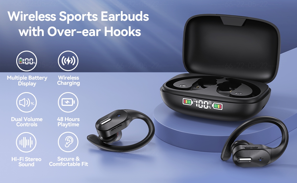 Orancu A12: The Ultimate Wireless Earbuds for an Active Lifestyle