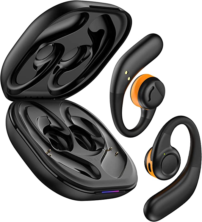 Jzones CT11 Open Ear Bluetooth Headphones - Premium Sound Quality Meets Secure Comfort