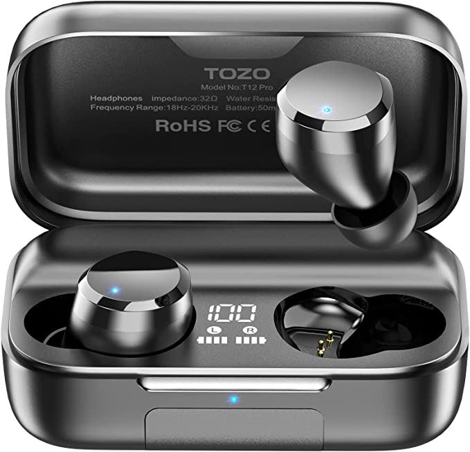 TOZO T12 Pro Wireless Earbuds: Big Bass and Even Bigger Battery in a Budget-Friendly Package