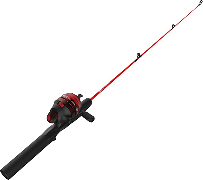 Zebco Dock Demon Spinning Reel or Spincast Reel and Fishing Rod Combo