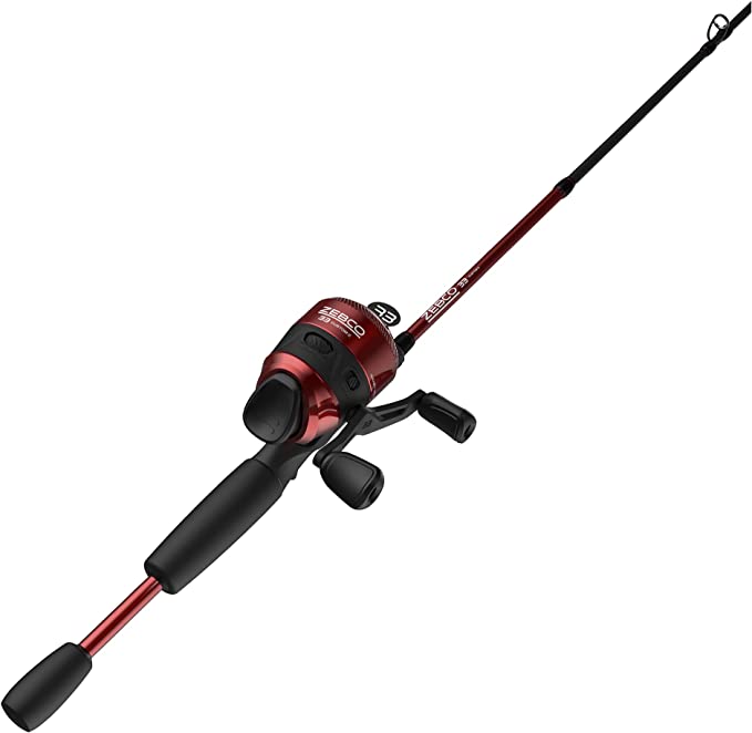 : Zebco 33 Custom-Z Spincast Reel and 2-Piece Fishing Rod Combo – A Reliable Choice for Fishing Enthusiasts