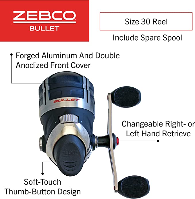 : Zebco Bullet zb3 Spincast Fishing Reel – The Ultimate Spincast Reel for Anglers