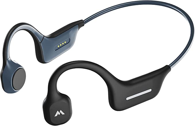 MOING DG08 Bone Conduction Headphones: Safe Open-ear Design For Night Running