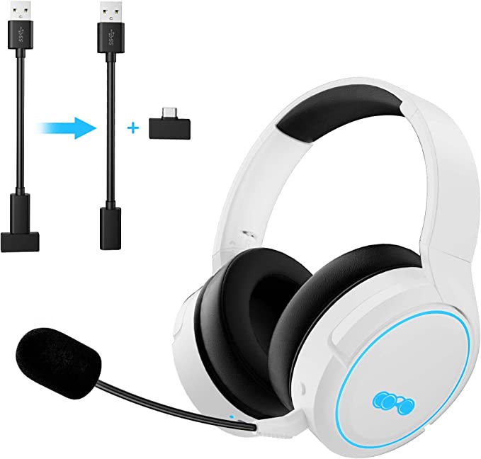 Meseto X7PRO Wireless Gaming Headset: A Comfortable, Lightweight Wireless Gaming Headset with Superb Sound