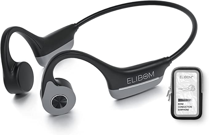 Elibom BC01 Bone Conduction Headphones: The Hygienic Open-Ear Choice for Sports