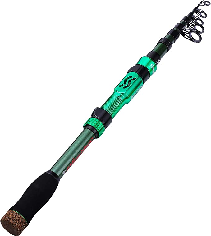 Sougayilang Fishing Rod Telescopic Fishing Rod Portable- 24 Ton Carbon Fiber