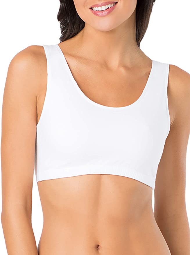 : Fruit of the Loom Women's Built Up Tank Style Sports Bra – Comfort and Support Your Way