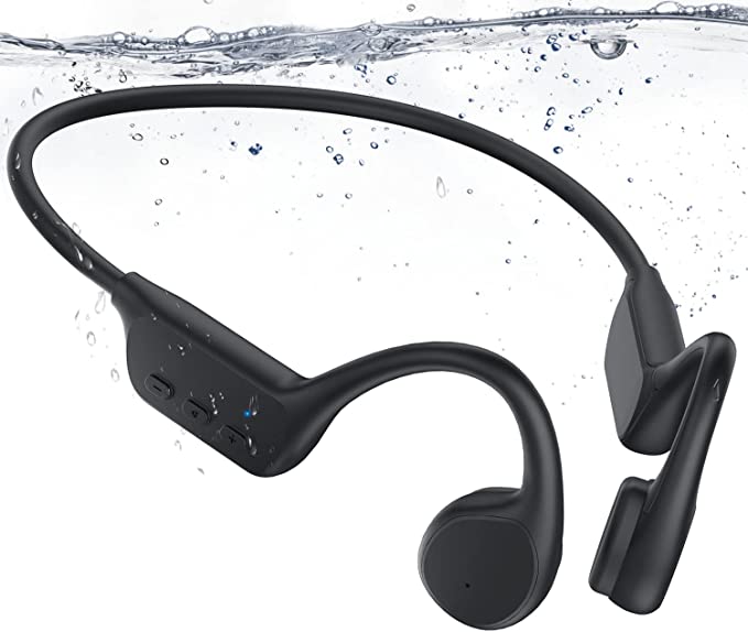Hamuti X7 Bone Conduction Headphones - Wireless Bluetooth and Waterproof for Sports