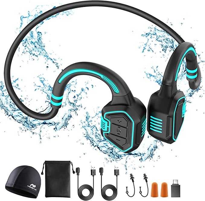 OUFUNI SBCH-B Swimming Bone Conduction Headphones