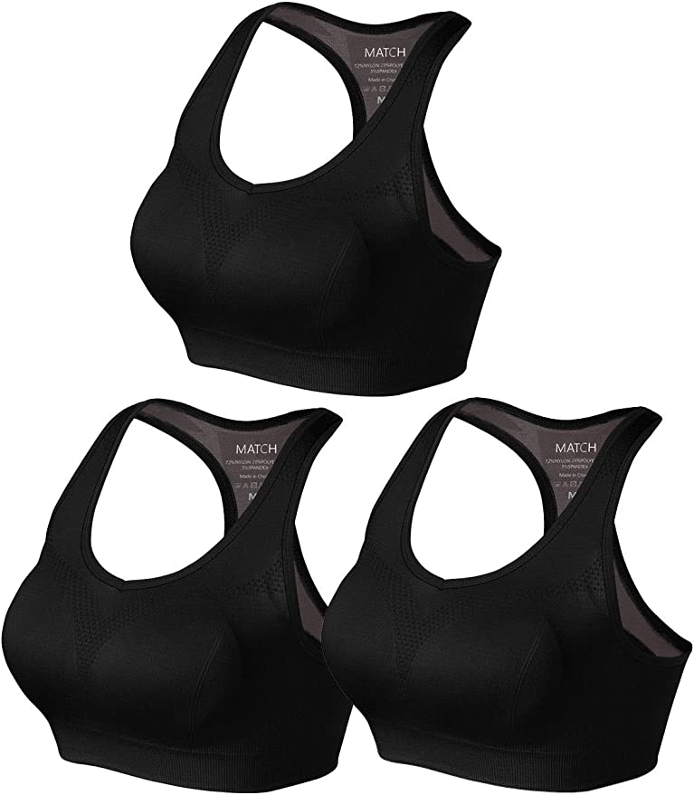 : Match Womens Sports Bra - Comfortable and Supportive