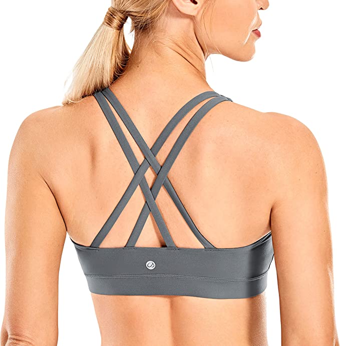 : CRZ YOGA Women's Strappy Sports Bras - A Comfortable and Stylish Choice