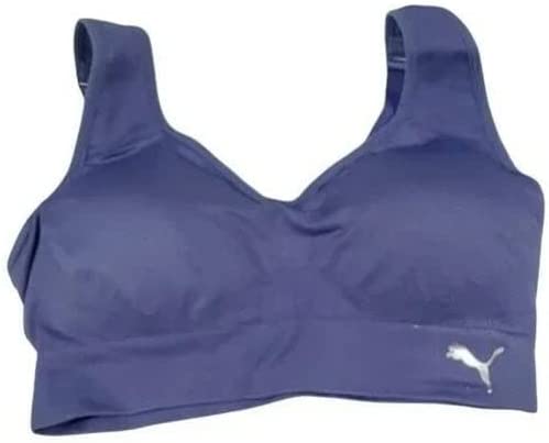 : PUMA Womens Removable Cups Racerback Sports Bra 2 Pack - Ultimate Comfort and Support