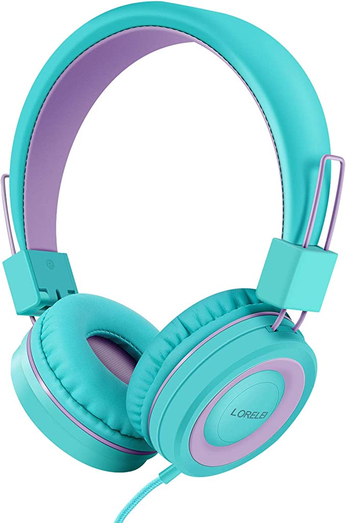 LORELEI X2 On-Ear Kids Headphones: Lightweight and Fun for Learning and Play