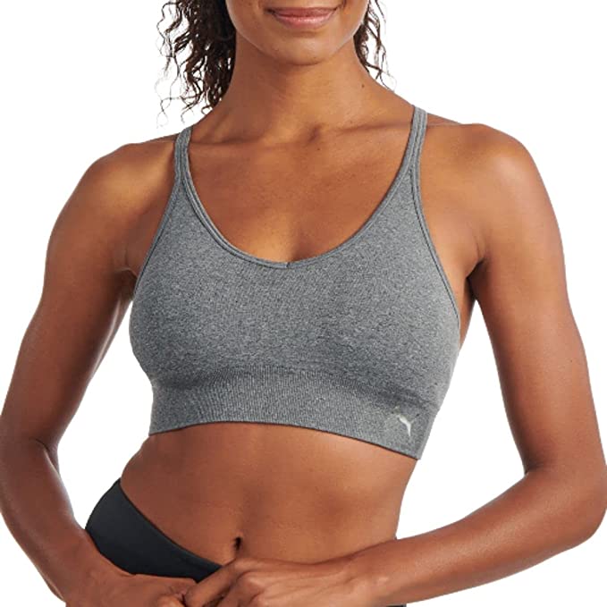 : PUMA Women's 2 Pack Y-Back Seamless Sports Bra – Comfortable and Stylish