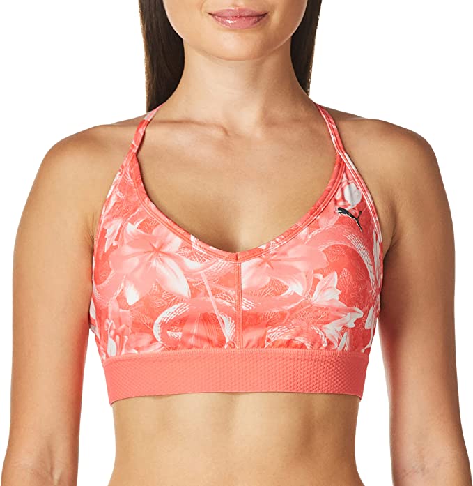 : PUMA Women's Train Untmd Low Impact Bra - Comfortable Support for Low Impact Training