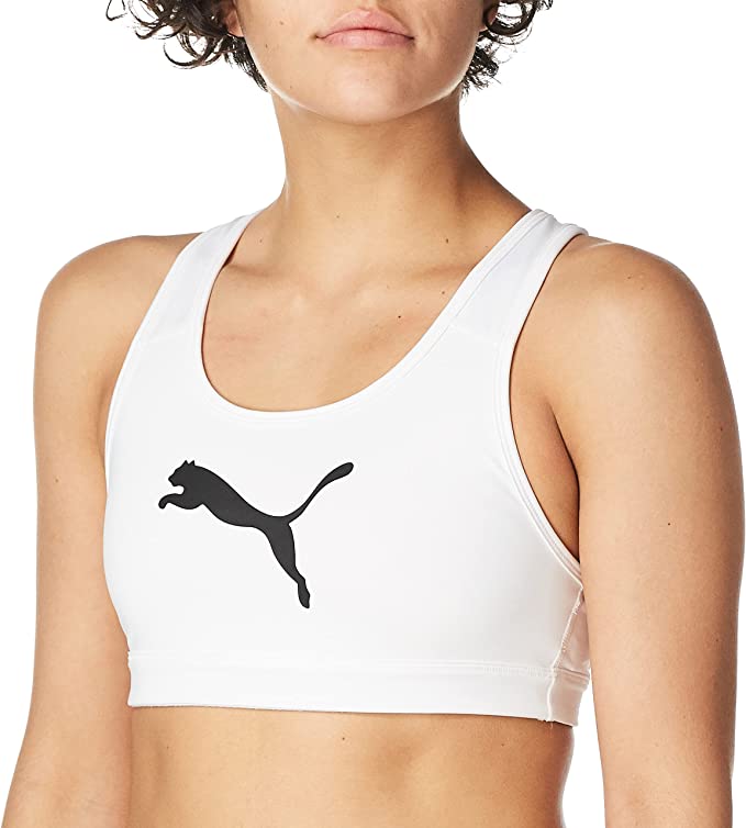 : PUMA Women's Mid Impact 4 Keeps Bra - Confidence and Comfort for Your Workouts
