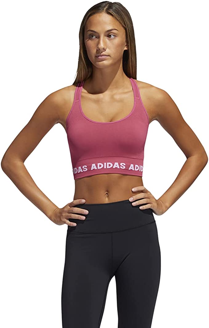 : adidas 25548 Women's Training Branded Aeroknit Bra - Stylish and Functional