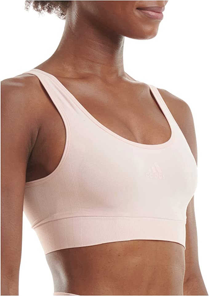: adidas 4A7H67 Women's Micro Stretch Seamless Lounge Bra - Ultimate Comfort and Versatility