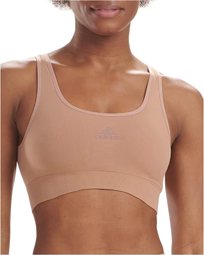 : adidas 4A7H67 Women's Micro Stretch Wireless Lounge Bra - Ultimate Adaptability and Comfort