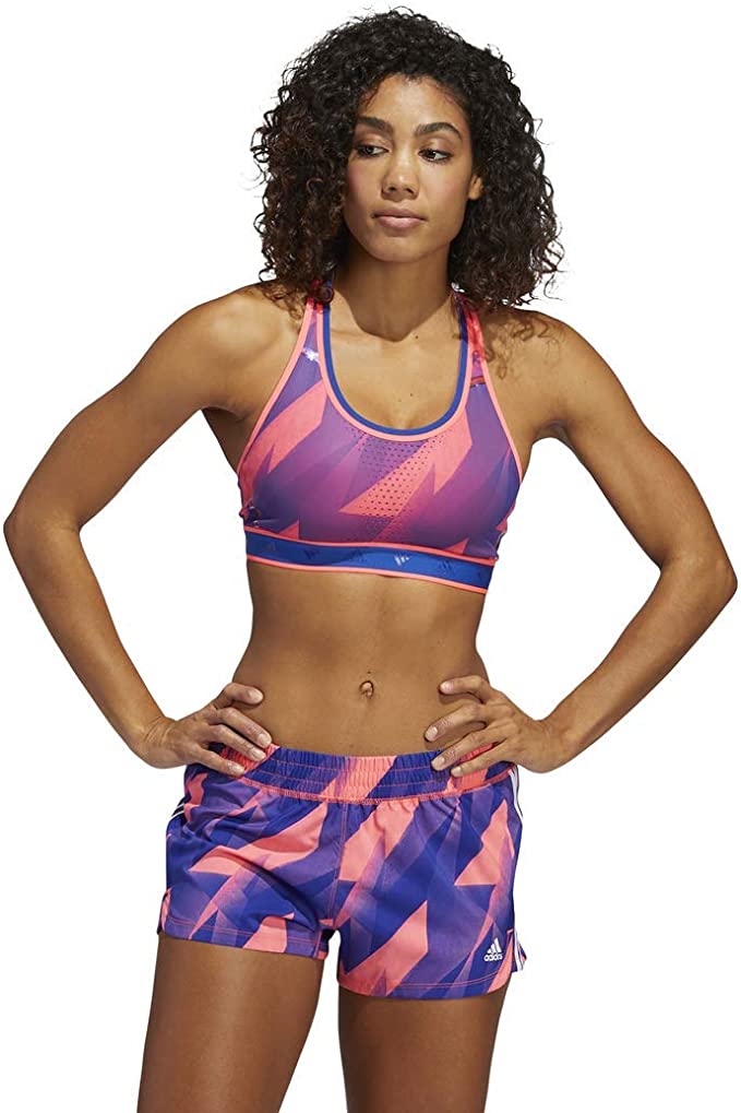 : adidas IPH23 Women's Dont Rest Alphaskin Q1 Print Bra - Confidence and Support
