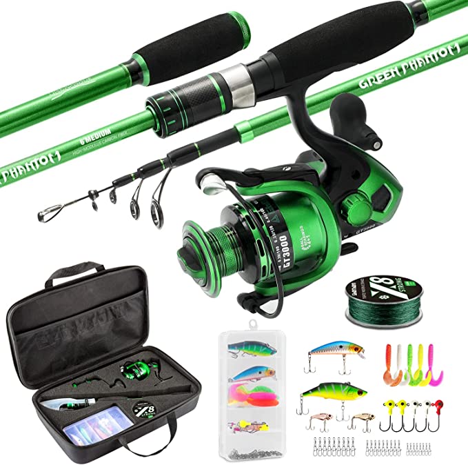 : Ghosthorn Fishing Rod and Reel Combo - A Convenient and Portable Fishing Kit