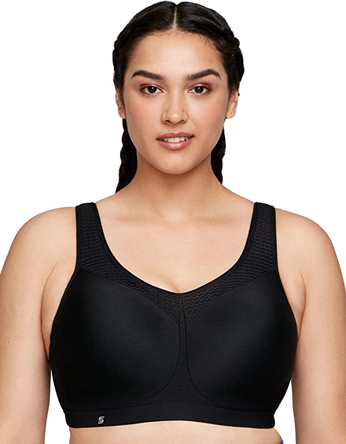 : Glamorise Women's Plus Size Hi-Impact Sports Bra Underwire #9066 – Ultimate Support and Comfort