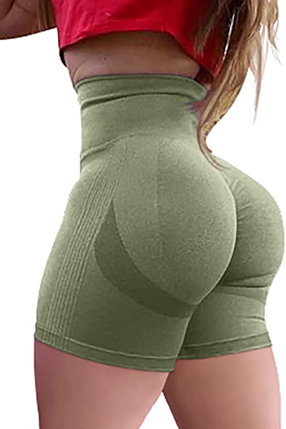 : OQQ Women's Butt Lifting Yoga Shorts - Enhance Your Workout with Style and Comfort
