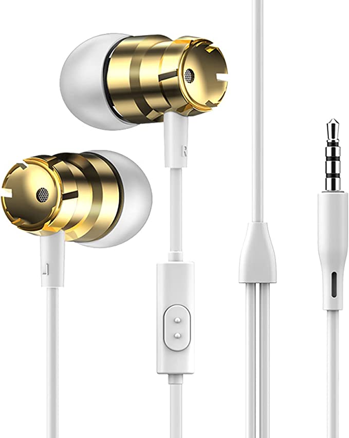 Ximeges Earphones – High-Quality Stereo Earphones for Samsung, iPhone, iPad, iPod, and More