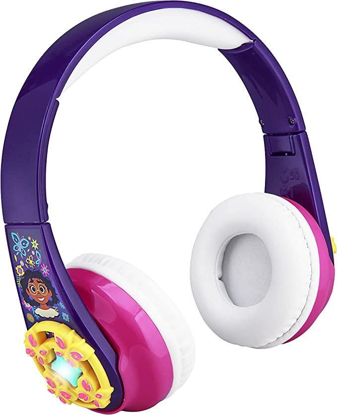 eKids B64 Disney Encanto Bluetooth Headphones with EZ Link – A Perfect Blend of Entertainment and Convenience