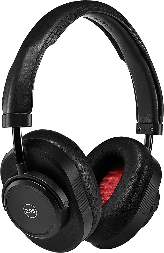 MASTER & DYNAMIC MW65 Active Noise-Cancelling (ANC) Wireless Headphones – Bluetooth Over-Ear Headphones with Mic, Leica