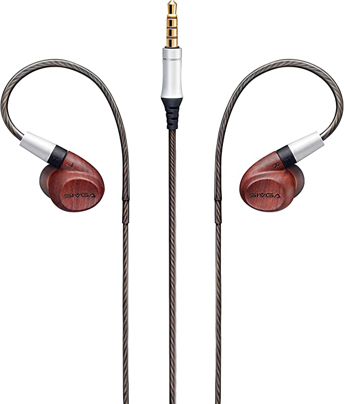 SIVGA SW001 High-Definition Wooden Wired in-Ear Monitor Earphones: A Wooden Wonder for Audiophiles