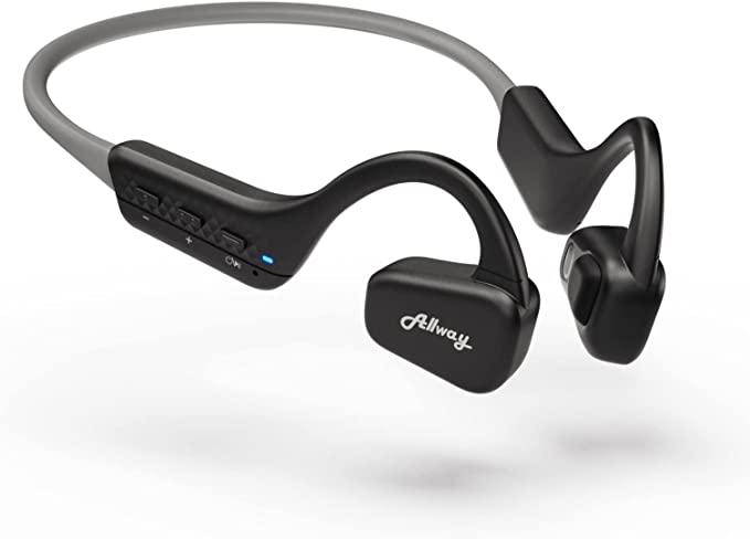 ALLWAY PL10 Wireless Bluetooth Headphones: Open-ear Design for Sports