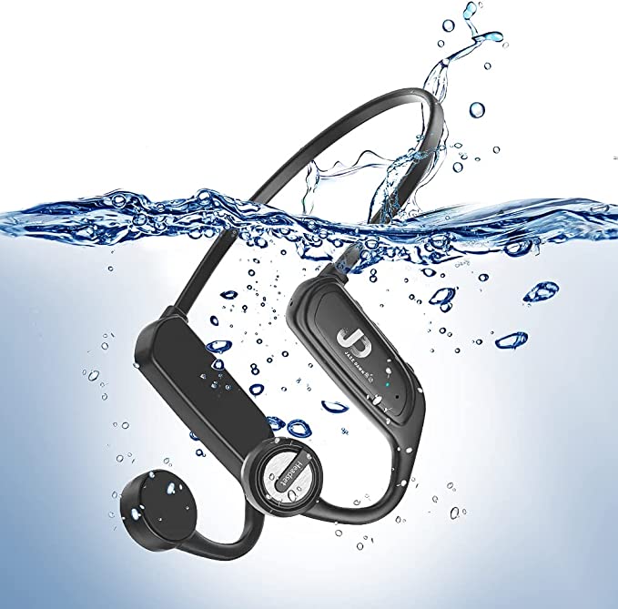 GEORDONG k9 Bone Conduction Headphones: Open-Ear Bluetooth for Swimming and Sports