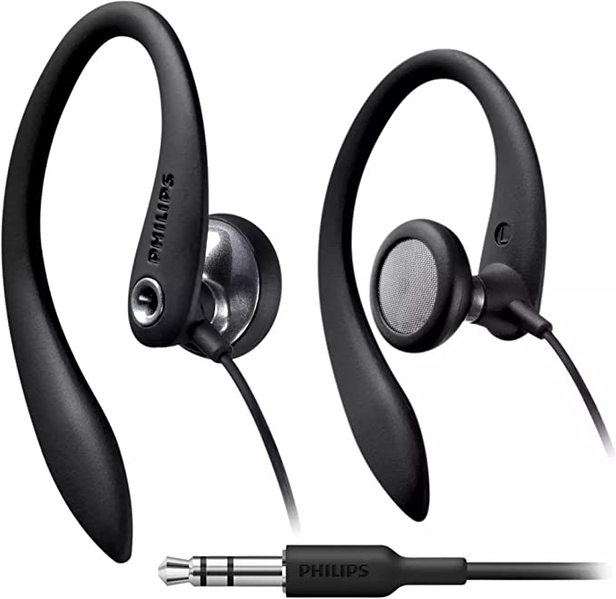 Philips SHS3200BK/37 Flexible Earhook Headphones - A Reliable and Comfortable Choice
