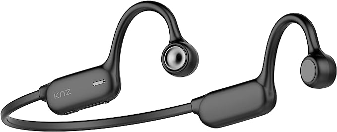 KNZ EZPZ Over Ear Air Conduction Headphones: Lightweight and Convenient Open Ear Headphones for Sports and Outdoor Activities