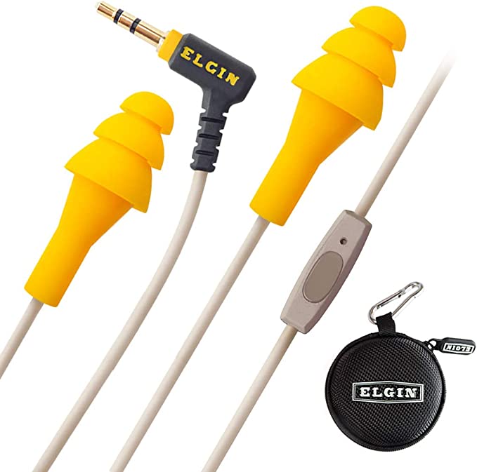 Elgin Ruckus+ Earplug Earbuds: Heavy-Duty Hearing Protection for Work and Play