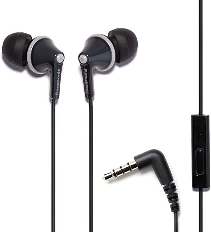 Panasonic RP-TCM125-K ErgoFit Wired Earbuds: Outstanding Sound Quality and Comfortable Fit for Your Earbud Needs