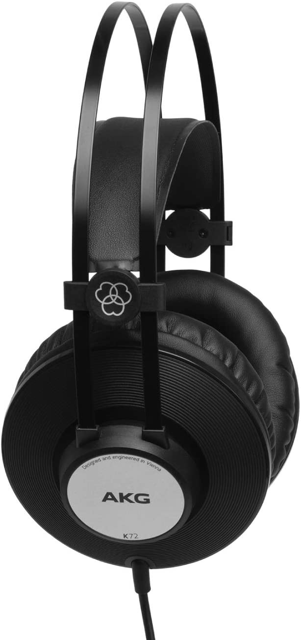 AKG K72 Over-Ear Closed-Back Headphones: Pro-Quality Sound with Classic Style