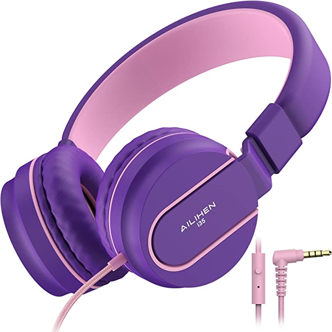 Kids I35-PP On-Ear Wired Headphones