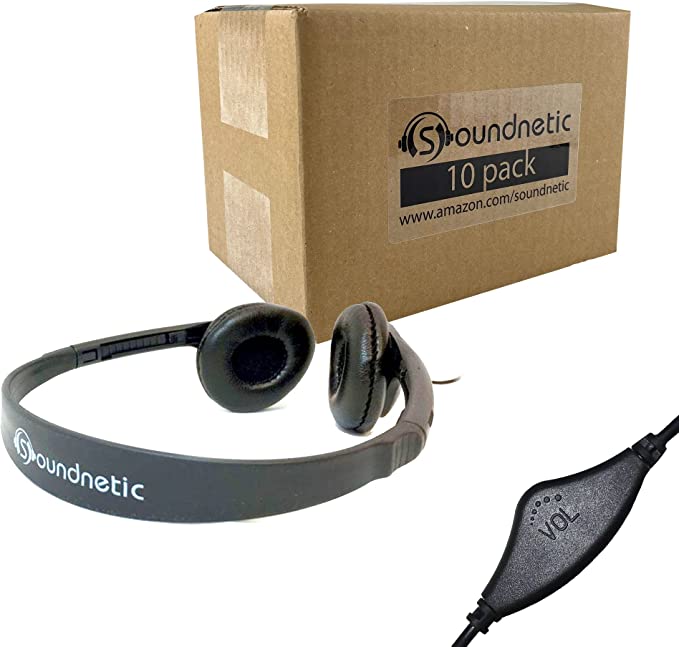 Soundnetic SN-CCV10 Classroom Stereo Headphones – Affordable and Reliable
