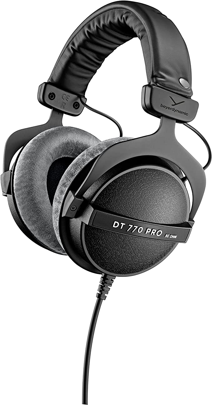 beyerdynamic DT 770 PRO 80 Ohm Over-Ear Studio Headphones – A Professional's Choice