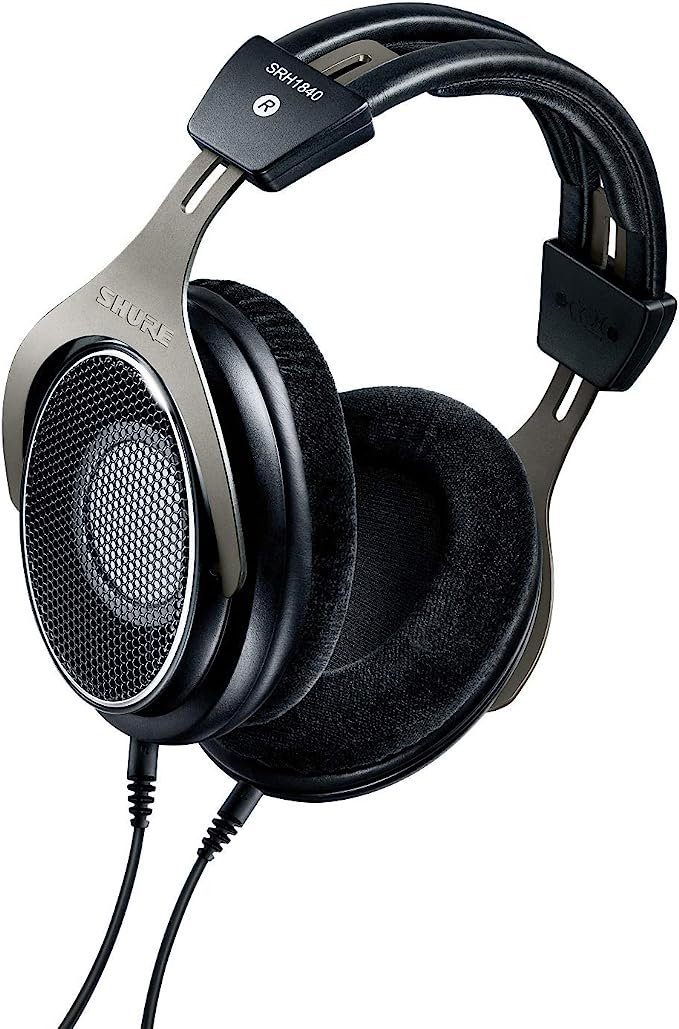 Shure SRH1840 Professional Open Back Headphones : A Flagship Pair of Open-Back Headphones for Critical Listening
