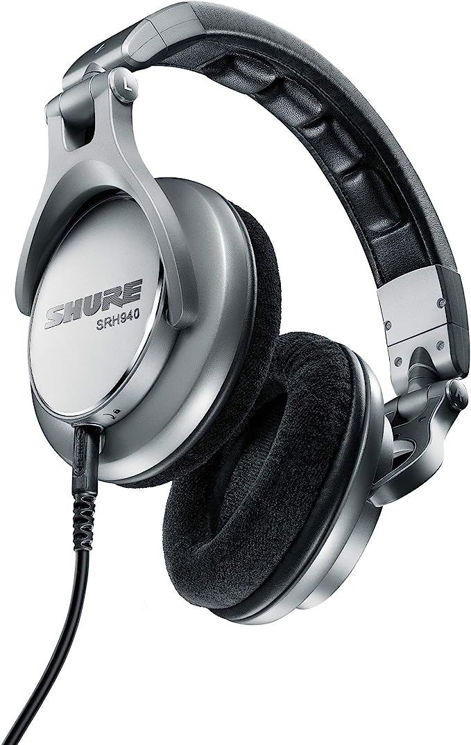 Shure SRH940 Headphones - Superior Sound for Audio Professionals