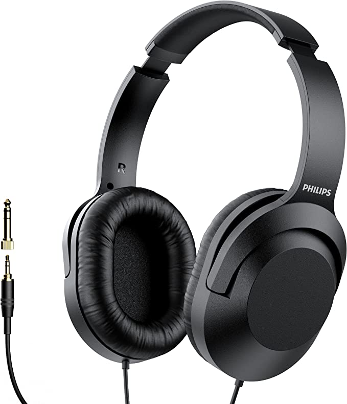 PHILIPS p2000 Over Ear Wired Stereo Headphones: Great Sound Quality for the Price