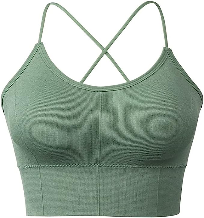 CZDYUF Yoga Gym Tight-Fitting Top Bra Fitness Top Sports Breathable Underwear – Non-Slip Structure for Maximum Support and Comfort