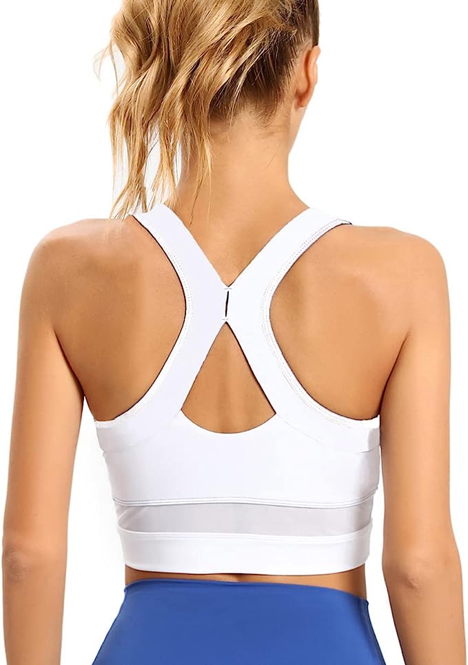 YUDESEN Women's X Cross Back Sports Bra - Comfort and Support for Active Lifestyles