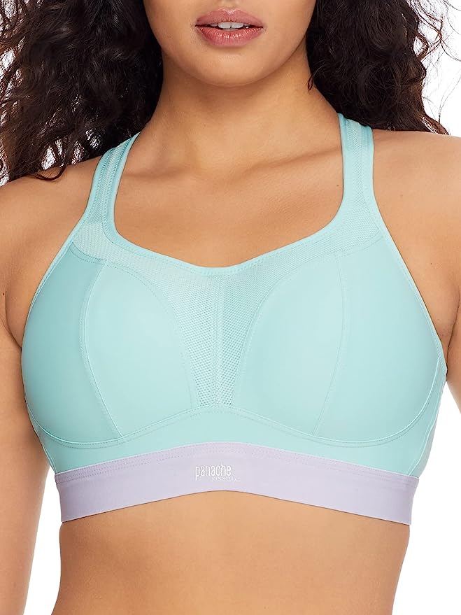 Panache Women's Non-Wired Sports Bra – Firm Support and Reduced Bounce