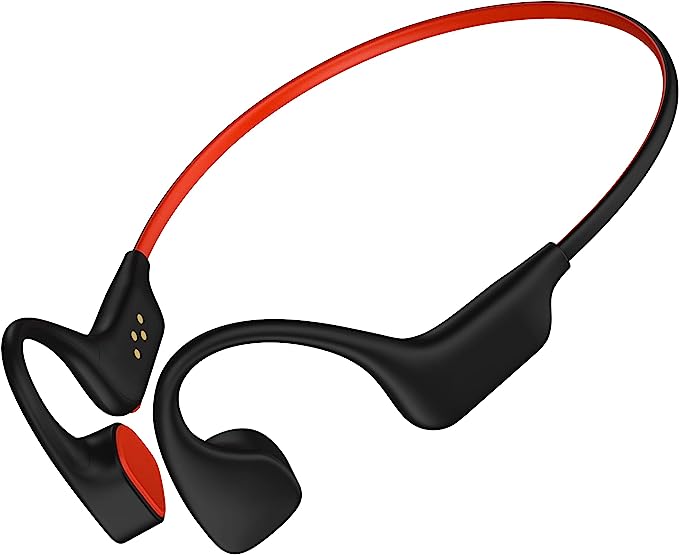 OCTANDRA S6 Pro Go Bone Conduction Headphones  : Open-Ear Bone Conduction Earbuds That Make Your Workouts a Symphony