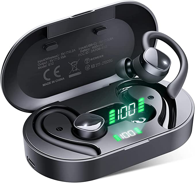 PSIER Wireless Earbuds: Long Battery Life and Secure Fit for Active Lifestyles
